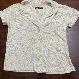 Ralph Lauren women’s floral pj top - size M (can fit small)